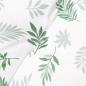 Preview: Gartenbank-Auflage Blattmuster 200x50x3 cm Stoff