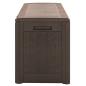 Preview: Gartentruhe Braun 119x48x60 cm Polypropylen