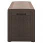 Preview: Gartentruhe Braun 119x48x60 cm Polypropylen