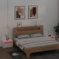 Preview: Nachttische 2 Stk. mit LEDs Weiß 60x35x40 cm
