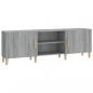 Preview: TV-Schrank Grau Sonoma 150x30x50 cm Holzwerkstoff