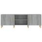 Preview: TV-Schrank Grau Sonoma 150x30x50 cm Holzwerkstoff