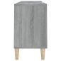 Preview: TV-Schrank Grau Sonoma 150x30x50 cm Holzwerkstoff