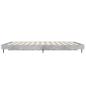 Preview: Bettgestell Betongrau 120x190 cm Holzwerkstoff