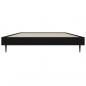 Preview: Bettgestell Schwarz 90x190 cm Holzwerkstoff