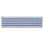Preview: Gartenbank-Auflage Blau&Weiß Gestreift 200x50x3 Stoff