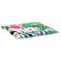 Preview: Gartenstuhl-Kissen 2 Stk. Mehrfarbig 40x40x3 cm Stoff