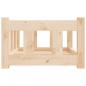 Preview: Hundebett 55,5x45,5x28 cm Massivholz Kiefer