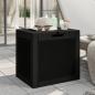 Preview: ARDEBO.de - Gartenbox Schwarz 55,5x43x53 cm Polypropylen