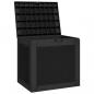 Preview: Gartenbox Schwarz 55,5x43x53 cm Polypropylen