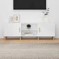 Preview: ARDEBO.de - TV-Schrank Weiß 150x30x50 cm Holzwerkstoff