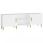 Preview: TV-Schrank Weiß 150x30x50 cm Holzwerkstoff