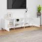 Preview: TV-Schrank Weiß 150x30x50 cm Holzwerkstoff