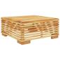 Preview: 2-tlg. Garten-Lounge-Set Massivholz Teak