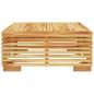 Preview: 2-tlg. Garten-Lounge-Set Massivholz Teak