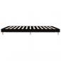 Preview: Bettgestell Schwarz 120x200 cm Holzwerkstoff