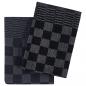 Preview: 20-tlg. Handtuch-Set Schwarz und Grau Baumwolle