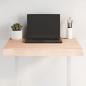 Preview: ARDEBO.de - Tischplatte 60x40x(2-6) cm Massivholz Unbehandelt Baumkante