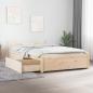 Preview: ARDEBO.de - Bett mit Schubladen 90x200 cm