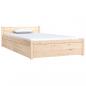 Preview: Bett mit Schubladen 90x200 cm