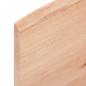 Preview: Wandregal Hellbraun 40x30x2 cm Massivholz Eiche Behandelt
