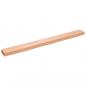 Preview: Wandregal Hellbraun 100x10x4 cm Massivholz Eiche Behandelt