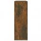 Preview: Wandregal Räuchereiche 104x20x58,5 cm Holzwerkstoff