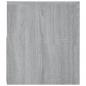 Preview: TV-Schrank mit LED-Leuchten Grau Sonoma 120x35x40 cm