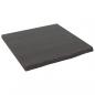 Preview: Wandregal Dunkelbraun 40x40x2 cm Massivholz Eiche Behandelt