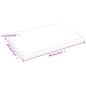 Preview: Tischplatte 80x60x2 cm Massivholz Eiche Unbehandelt Baumkante