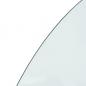 Preview: Funkenschutzplatte Glas Halbrund 1200x600 mm