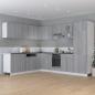 Preview: Küchenschrank Grau Sonoma 75,5x75,5x81,5 cm Holzwerkstoff