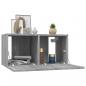 Preview: TV-Wandschrank Grau Sonoma 60x30x30 cm Holzwerkstoff