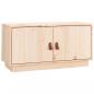 Preview: TV-Schrank 80x34x40 cm Massivholz Kiefer