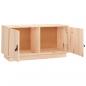 Preview: TV-Schrank 80x34x40 cm Massivholz Kiefer
