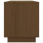 Preview: TV-Schrank Honigbraun 80x34x40 cm Massivholz Kiefer