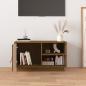 Preview: TV-Schrank Honigbraun 70x34x40 cm Massivholz Kiefer