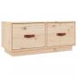 Preview: TV-Schrank 80x34x35 cm Massivholz Kiefer