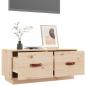 Preview: TV-Schrank 80x34x35 cm Massivholz Kiefer