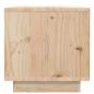 Preview: Nachttisch 40x34x35 cm Massivholz Kiefer