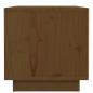 Preview: Nachttische 2 Stk. Honigbraun 40x34x35 cm Massivholz Kiefer