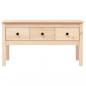 Preview: Couchtisch 102x49x55 cm Massivholz Kiefer