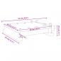 Preview: Werkbankplatte mit Schraubstock 52x44x9,5 cm Massivholz Akazie