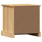 Preview: Nachttisch VIGO 42x35x42 cm Massivholz Kiefer