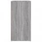 Preview: Schuhschrank Grau Sonoma 60x35x70 cm Holzwerkstoff