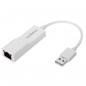 Preview: ARDEBO.de - USB 2.0 Fast Ethernet Adapter 10/100 Mbit Weiß