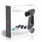 Preview: Sport-Massagepistole | Batteriebetrieben | N/A | Wiederaufladbar | 6 Massagemodi | USB Kabel | Grau