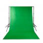 Preview: ARDEBO.de - Photo Studio-Hintergrund Set | 1,90 x 2,95 m | Tragetasche enthalten | Stativ enthalten | Schwarz | 1 Stück