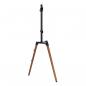 Preview: TV Bodenständer | 50 - 65 " | maximal unterstützes Bildschirmgewicht: 35 kg | Scandinavian Design | drehbar | Anti-Kipp-Gurt | Schnappverschluss | Aluminium / Stahl | Schwarz