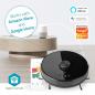 Preview: SmartLife Roboter-Staubsauger | Laser-Navigation | Wi-Fi | Kapazität Auffangbehälter: 0.6 l | Automatisches Laden | Maximale Betriebszeit: 2 Std | Schwarz | Android? / IOS